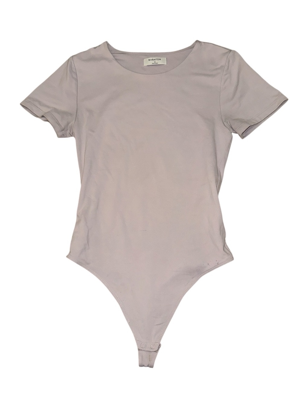 Babaton Aritzia periwinkle purple bodysuit women’s size medium
